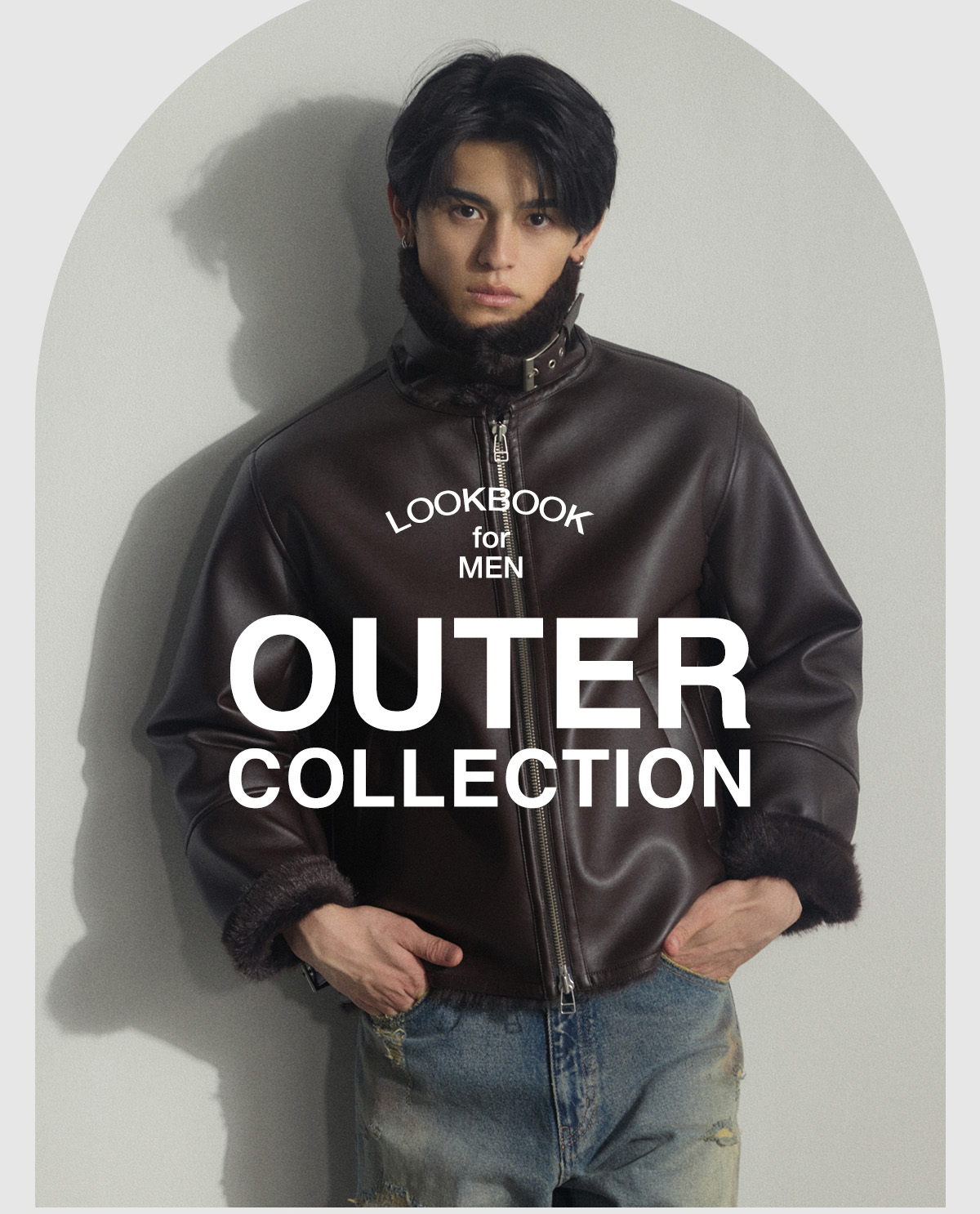 LOOKBOOK for MEN OUTER COLLECTION