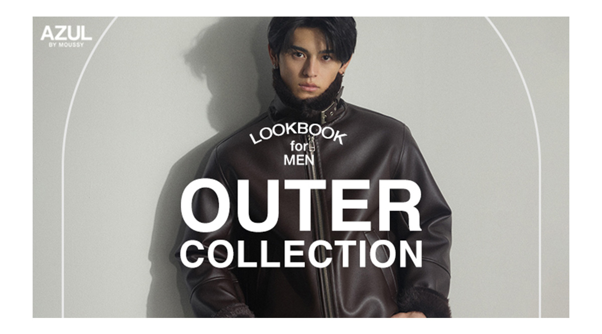 LOOKBOOK for MEN OUTER COLLECTION