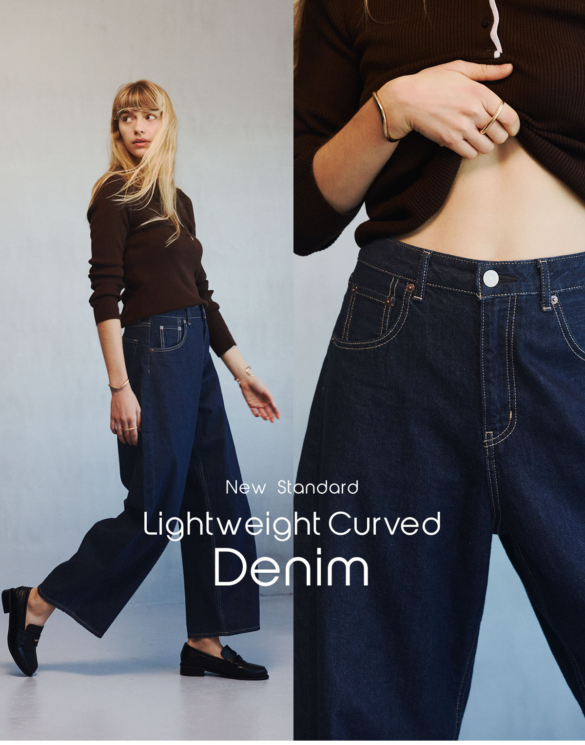 New Standard Lightweight Curved Denim［カーブデニム］