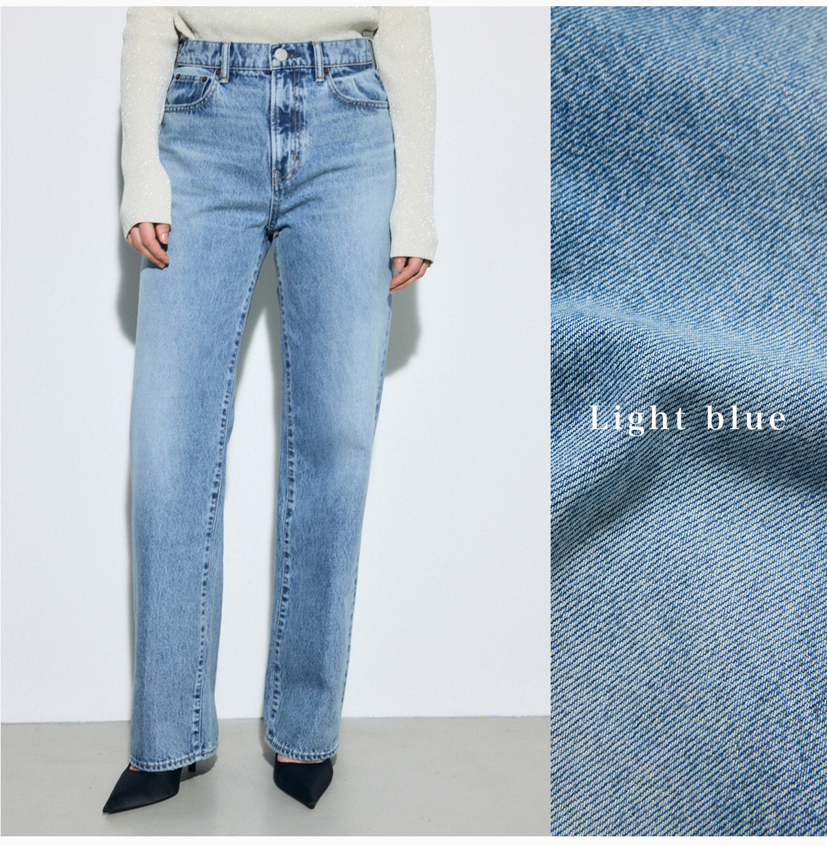 NEW JEANS vol.1 AZUL DENIM／Straight Denim|新しいストレートデニム。forWOMEN