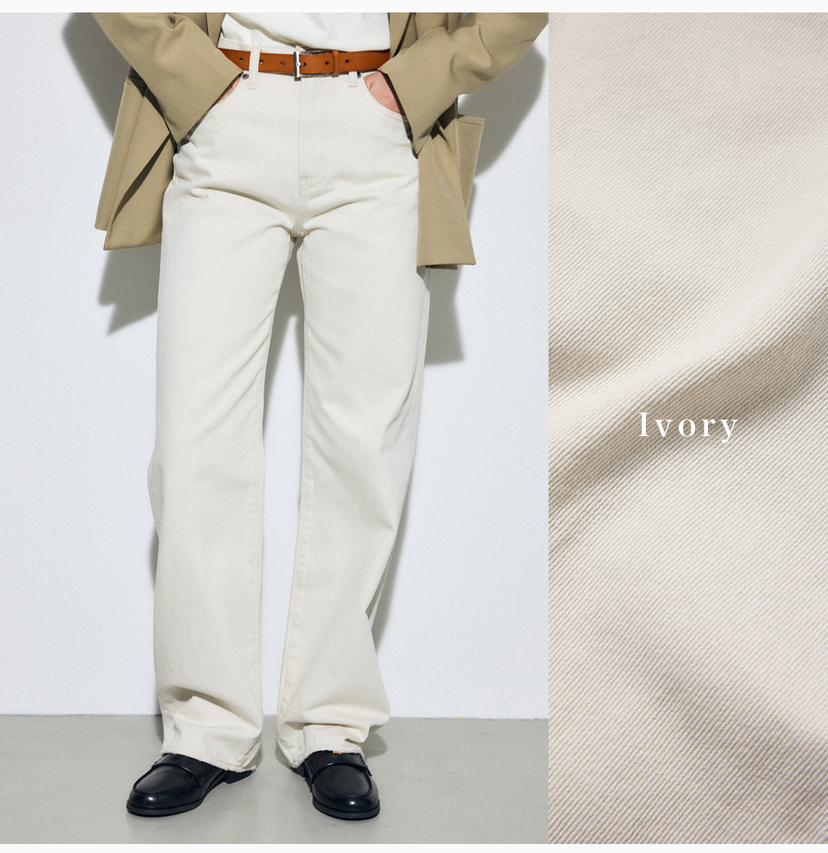 NEW JEANS vol.1 AZUL DENIM／Straight Denim|新しいストレートデニム。forWOMEN