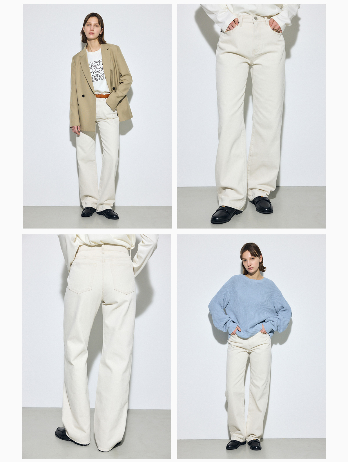 NEW JEANS vol.1 AZUL DENIM／Straight Denim|新しいストレートデニム。forWOMEN