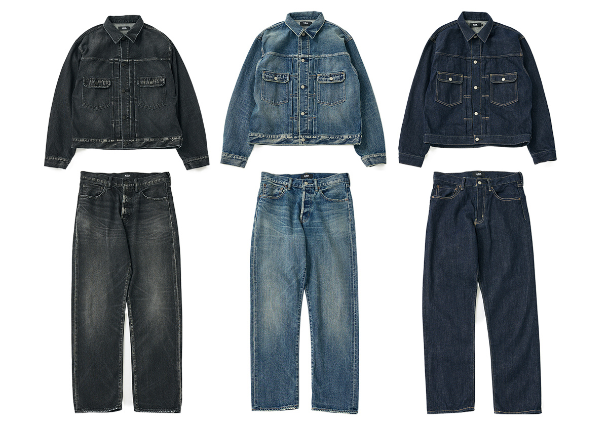 NEW JEANS Loose Straight Denim／DENIM SET－UP STYLE for MEN