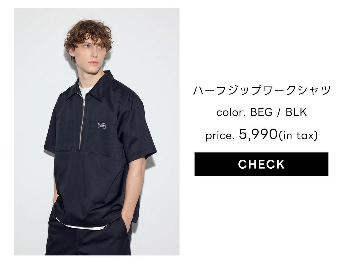 Spring／Summer 2026 PRE ORDER vol.3 for MEN