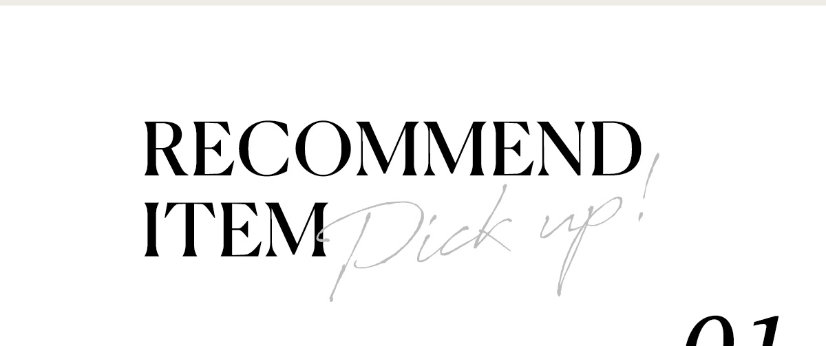 Spring／Summer 2026 PRE ORDER vol.3 for WOMEN