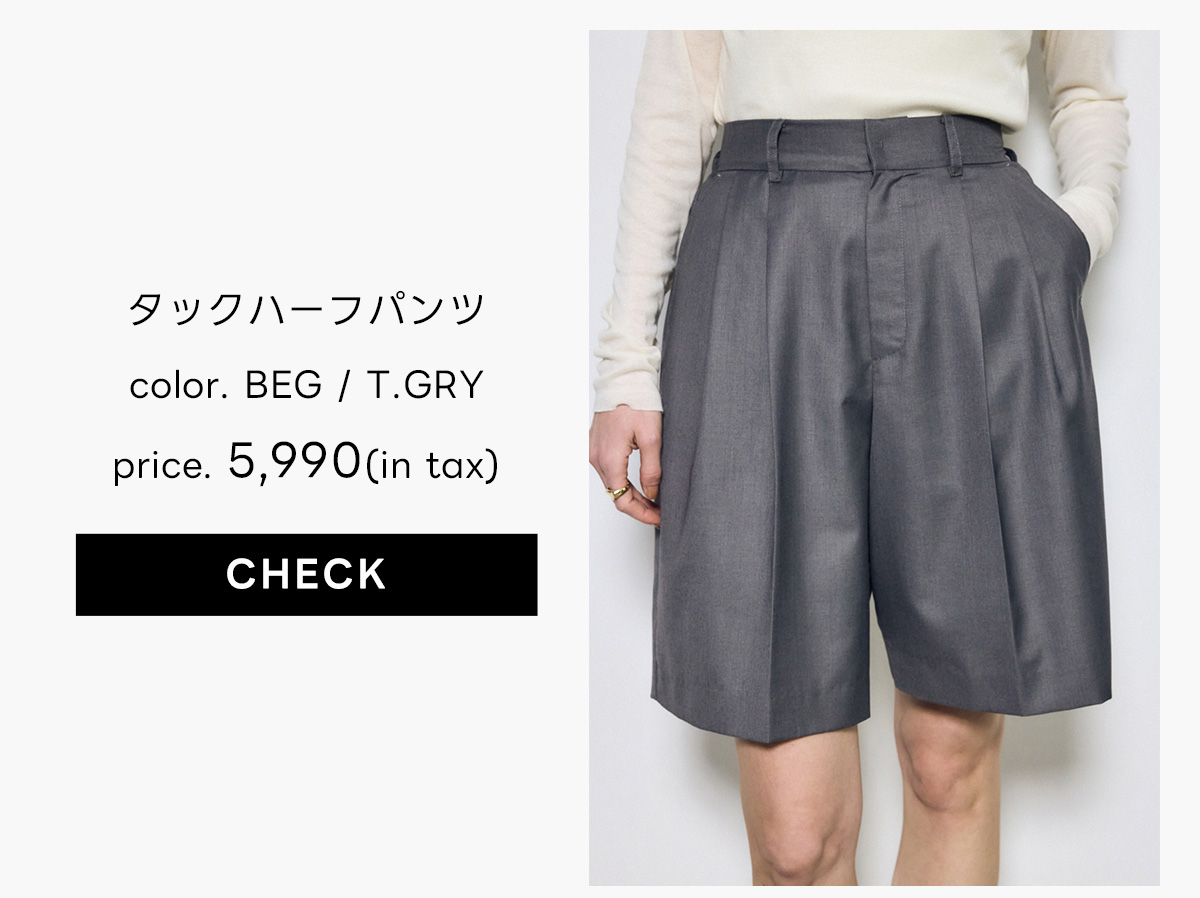 Spring／Summer 2026 PRE ORDER vol.3 for WOMEN