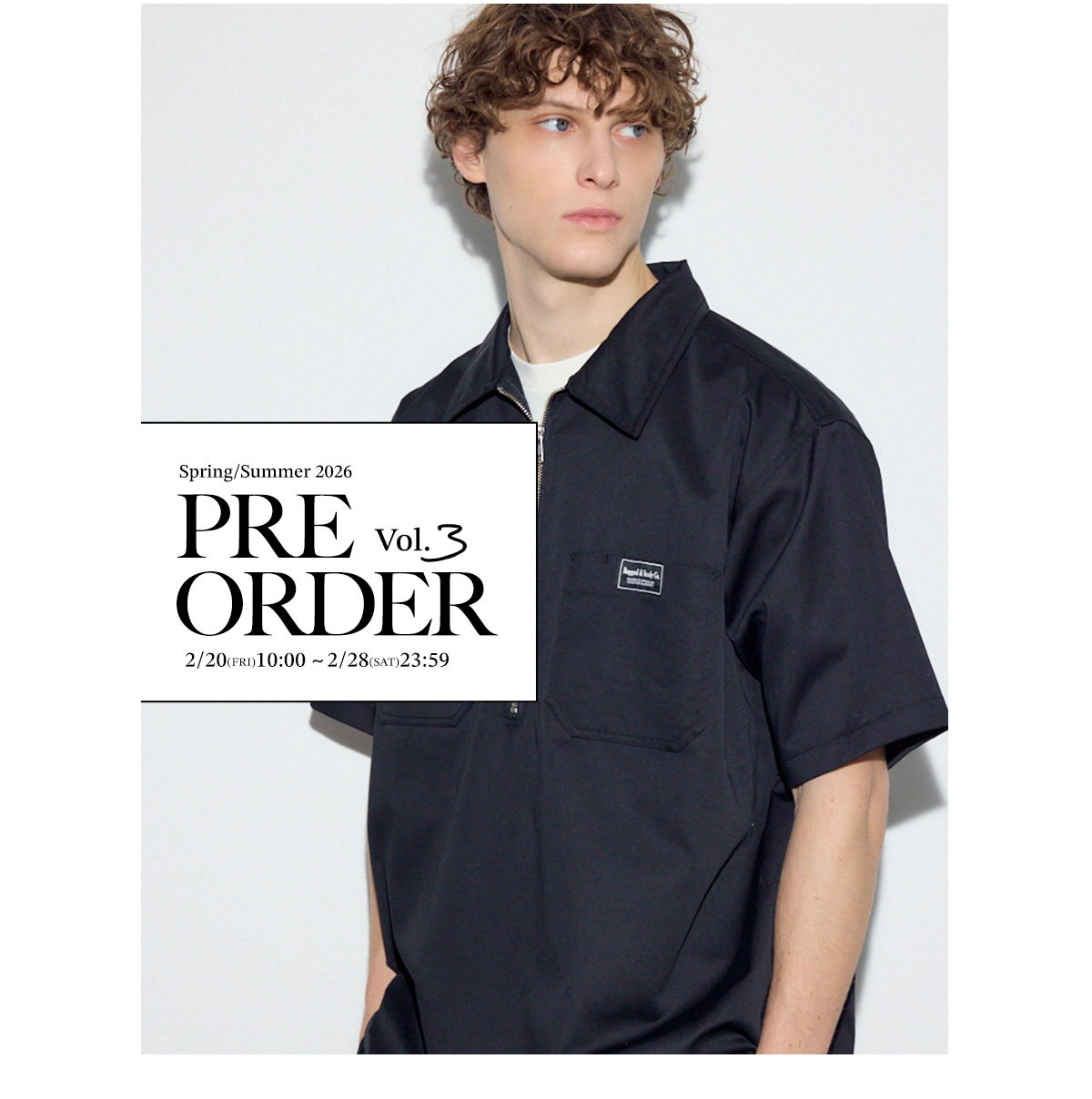 Spring／Summer 2026 PRE ORDER vol.3 for WOMEN