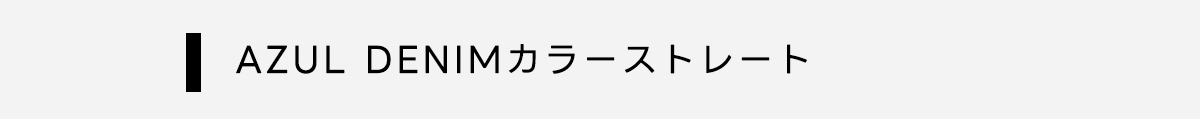 AZUL BY MOUSSY（アズールバイマウジー） | NEW AZUL DENIM 3.6 FRI