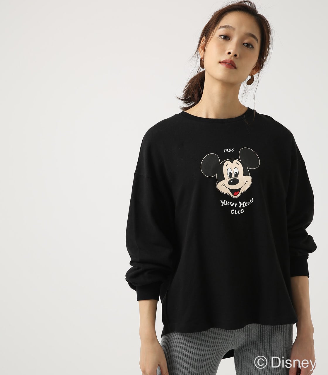 Club Mickey スウェットプルオーバー Azul By Moussy アズールバイマウジー 公式通販サイト