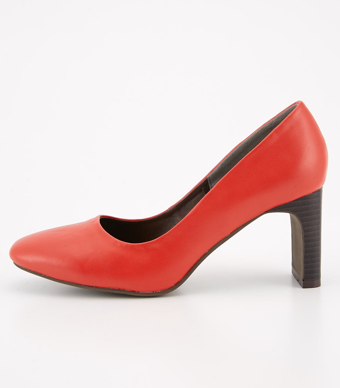 wide heel pumps