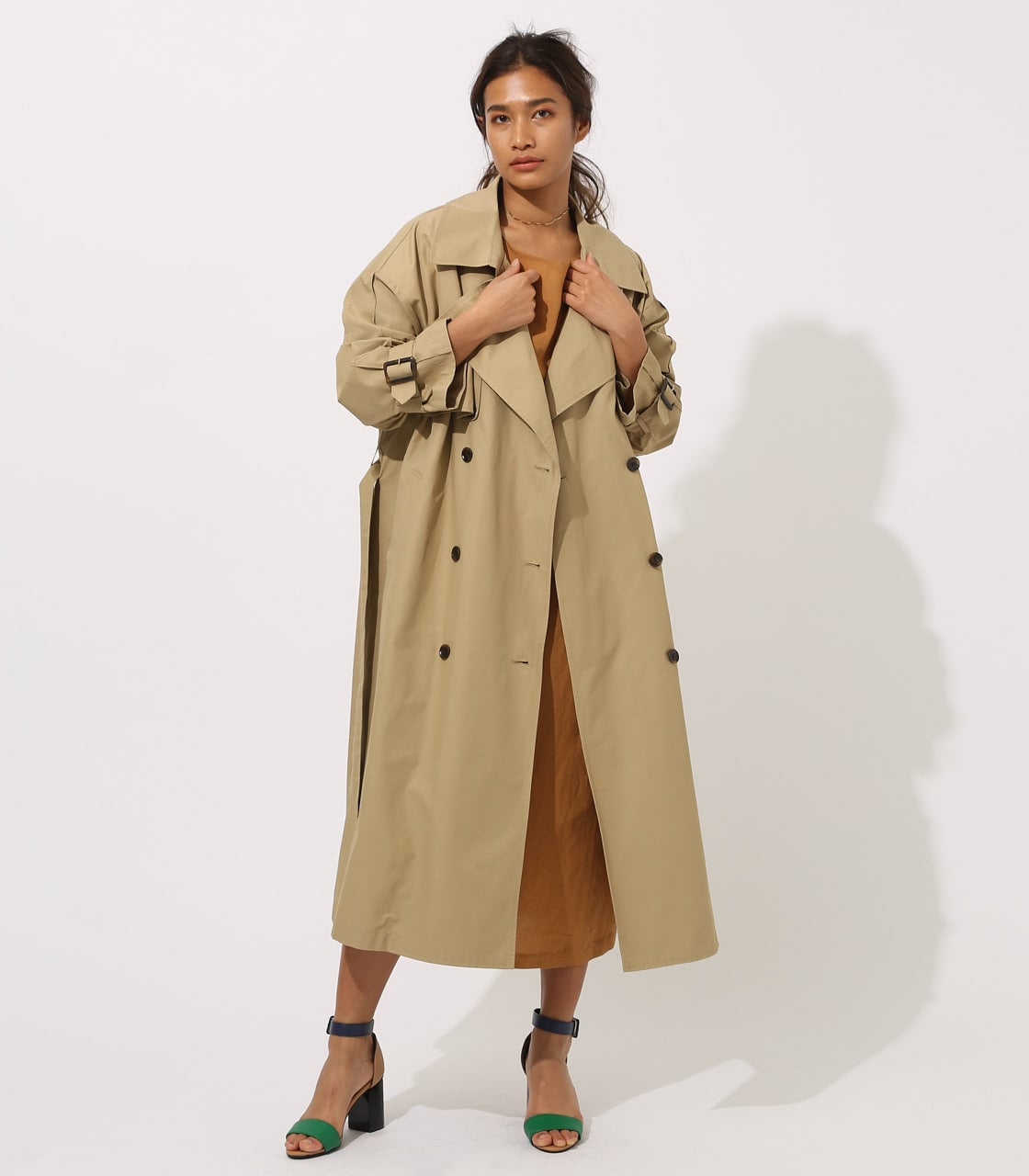 Volume Trench Coat Azul By Moussy アズールバイマウジー 公式通販サイト