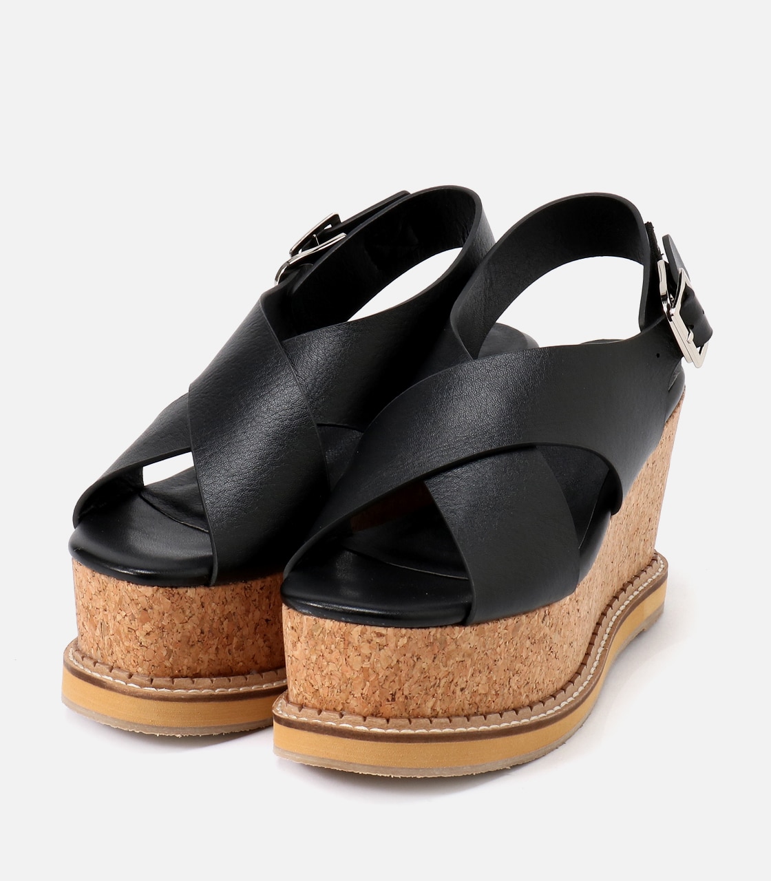 CORKHEEL WEDGE SANDALS