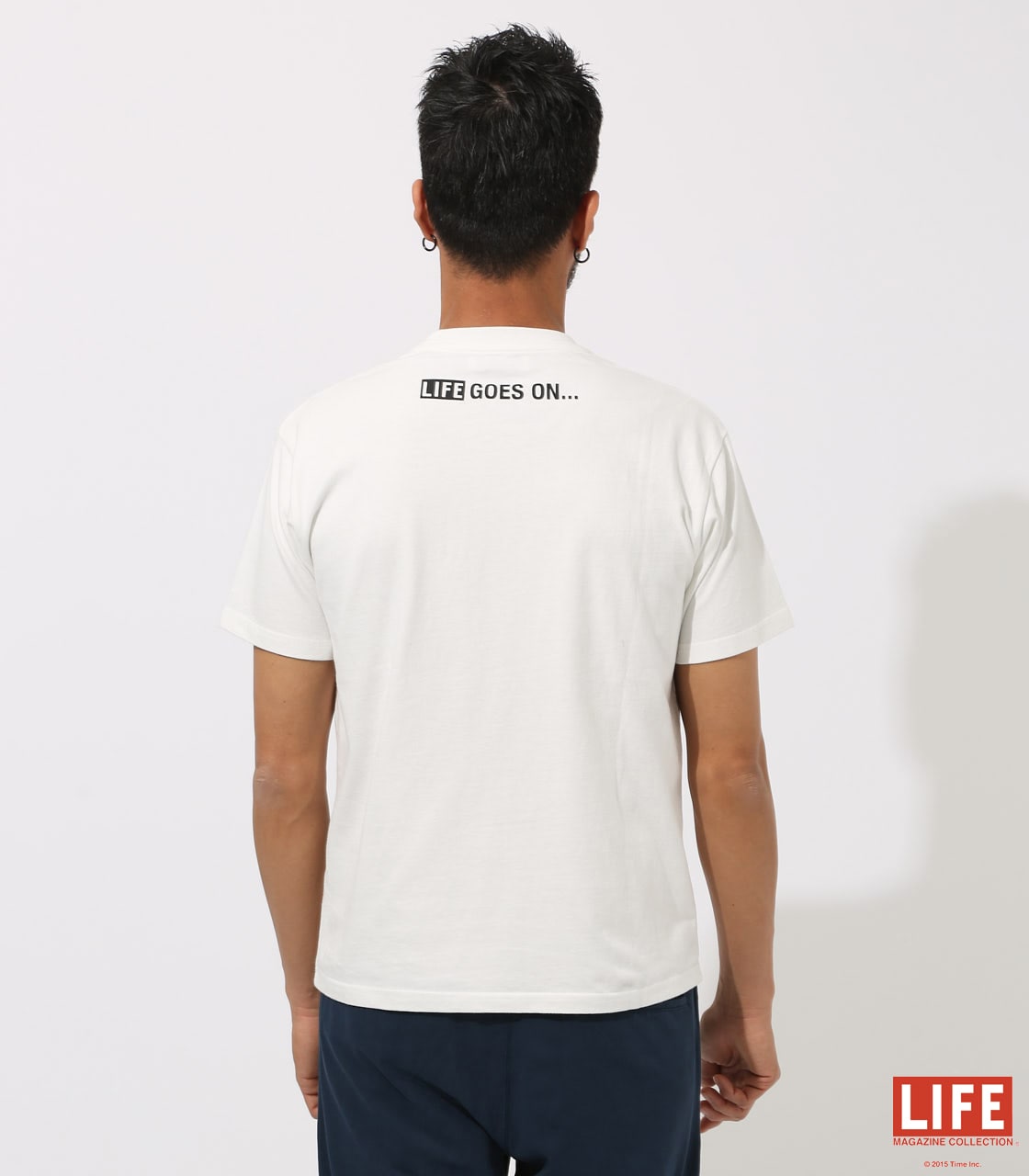 Life Goes On Tee Azul By Moussy アズールバイマウジー 公式通販サイト