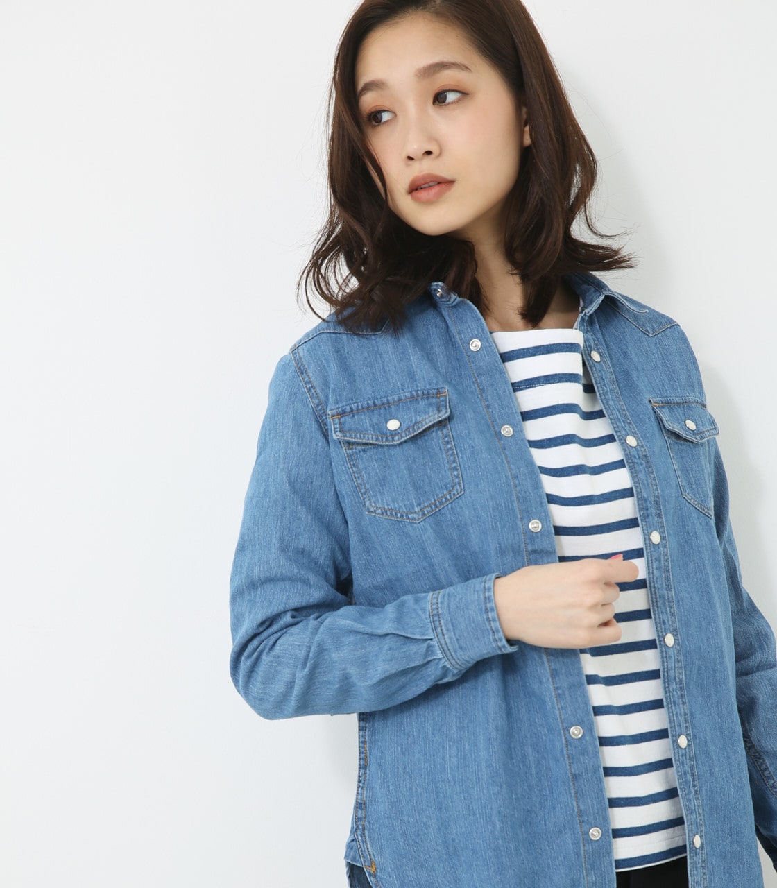 Denimウエスタンシャツ Azul By Moussy アズールバイマウジー 公式