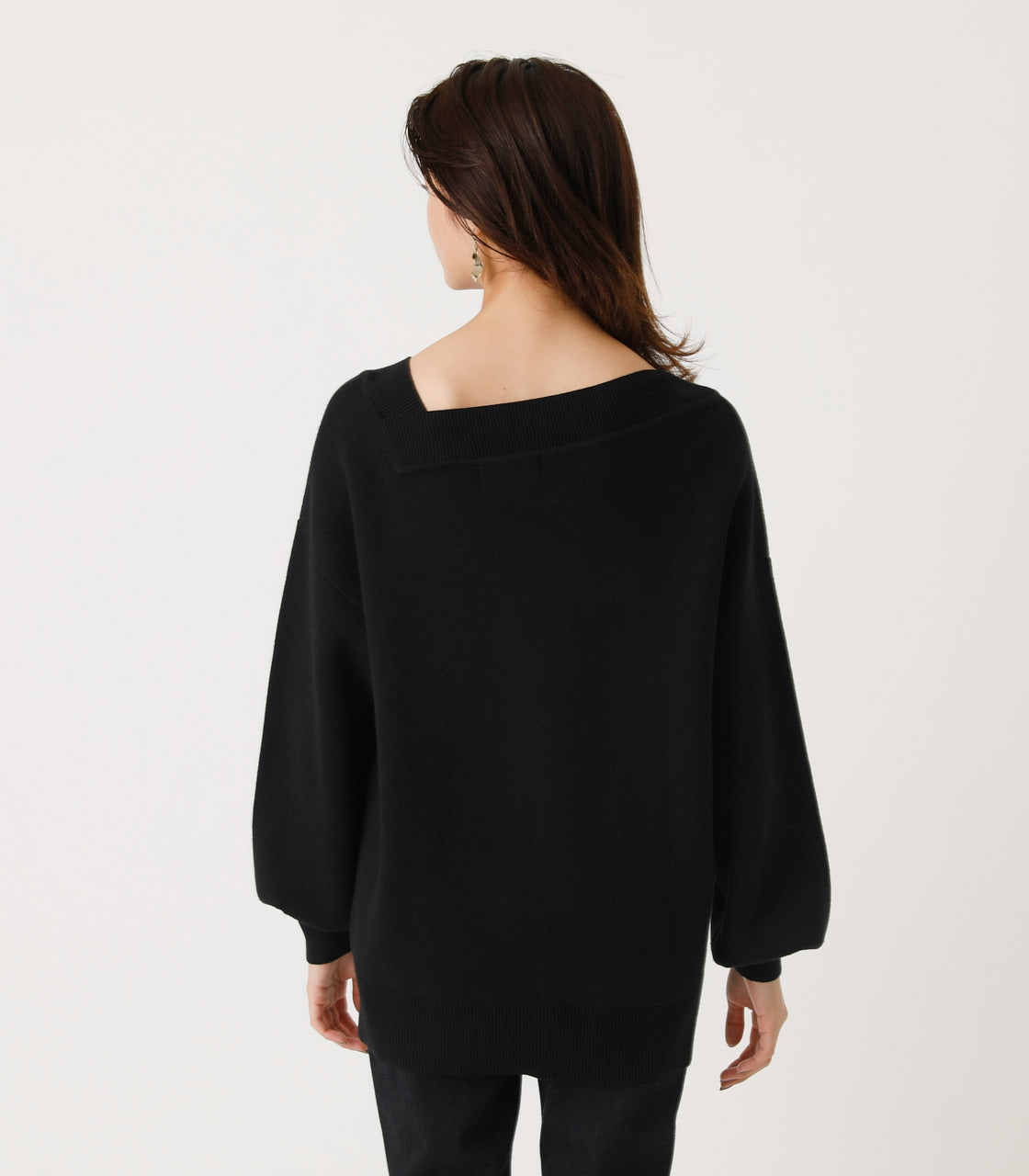 ASYMMETRY SWEATTER TOPS/アシメトリースウェッタートップス｜AZUL BY MOUSSY（アズールバイマウジー）公式通販サイト