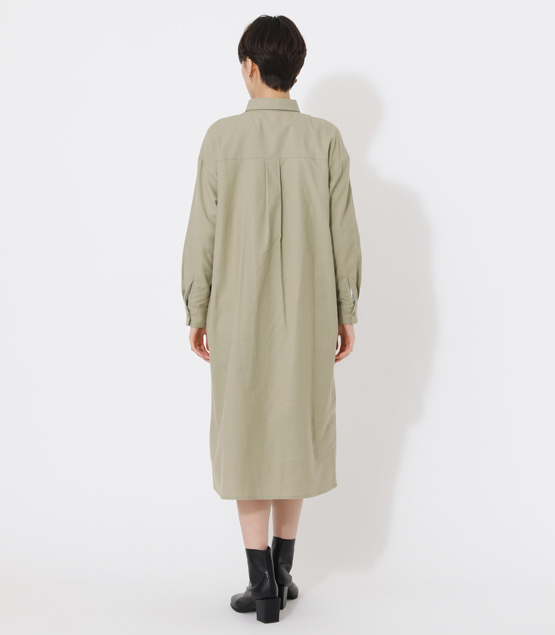 LONG SHIRT ONEPIECE/ロングシャツワンピース｜AZUL BY MOUSSY