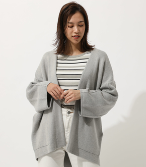 WIDE SLEEVE KNIT GOWN/ワイドスリーブニットガウン｜AZUL BY MOUSSY 