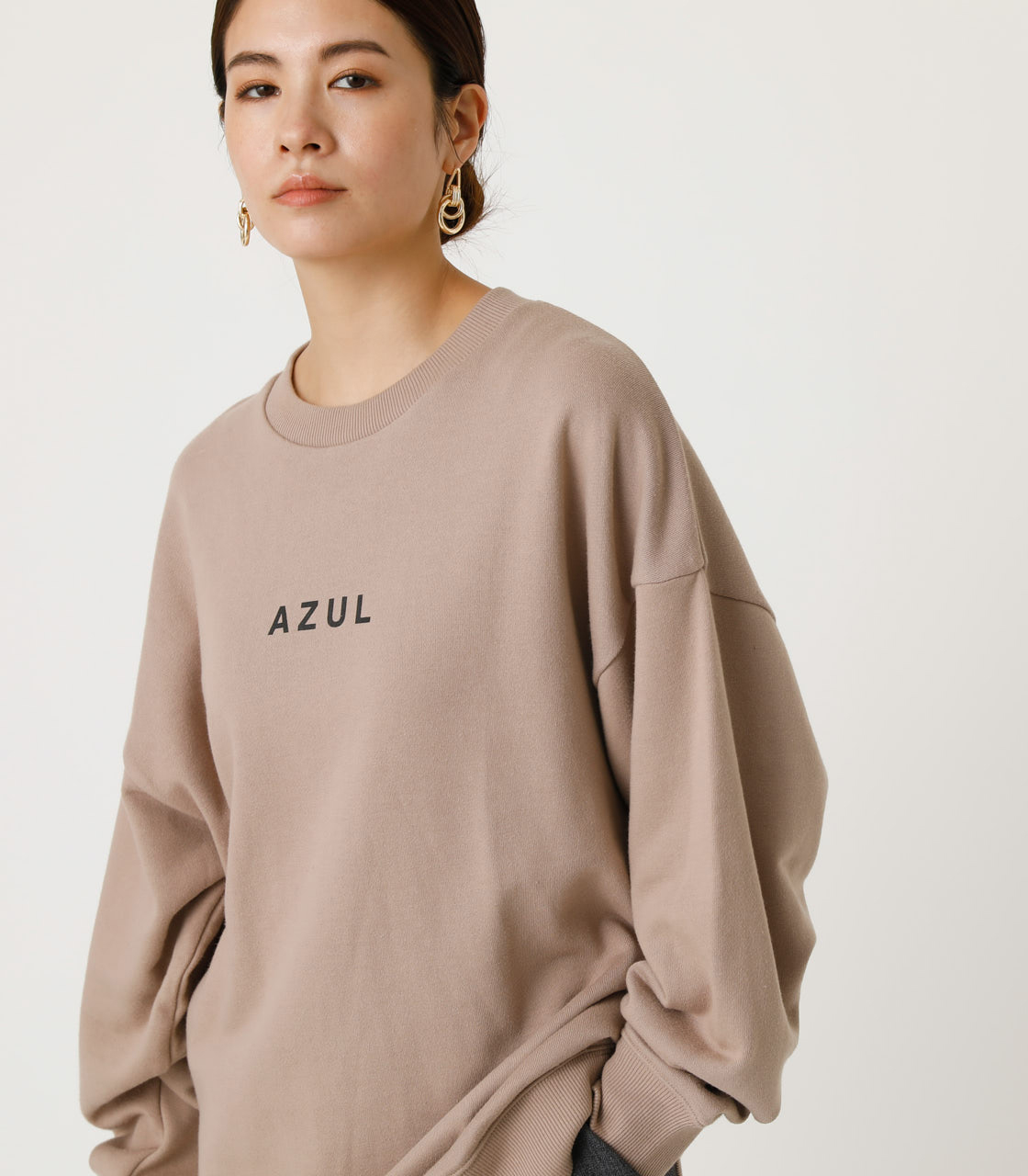 日本人気超絶の 〖AZULBYMOUSSY〗M トレーナー スウェット 長袖