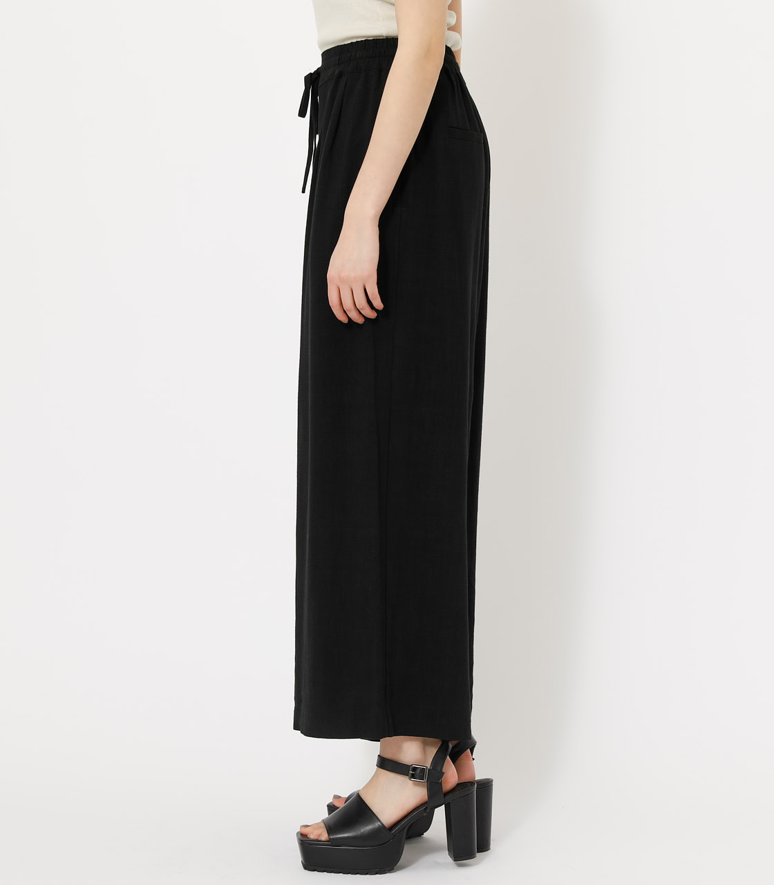 Linen Wide Pants リネンワイドパンツ Azul By Moussy アズールバイマウジー 公式通販サイト