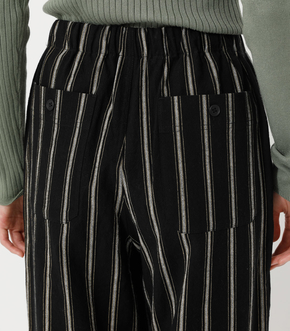 STRIPE EASY WIDE PANTS/ストライプイージーワイドパンツ 詳細画像