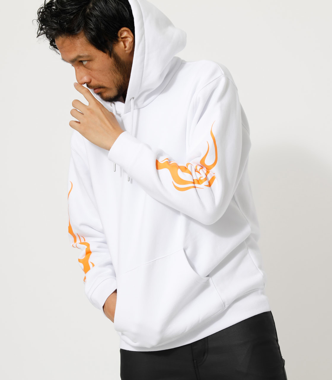 Fire Pattern Hoodie ファイアパターンフーディ Azul By Moussy アズールバイマウジー 公式通販サイト