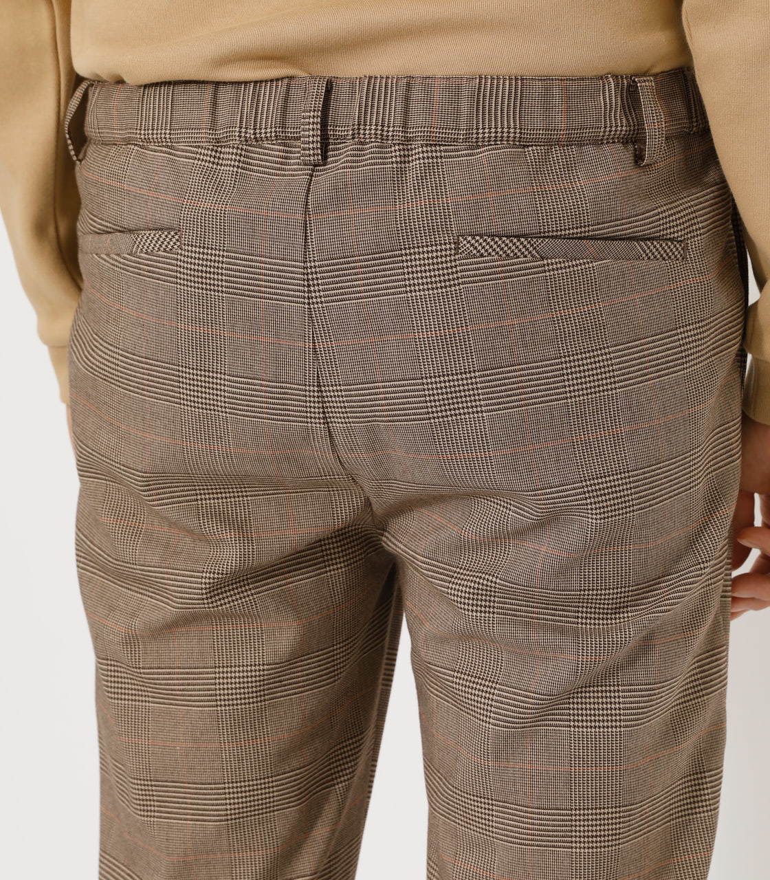 【5月18日(土)23:59まで期間限定価格】GLEN CHECK SLACKS/グレンチェックスラックス