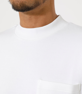 1月9日(火)8:59まで期間限定価格】ONE POCKET MOCK NECK TEE/ワン