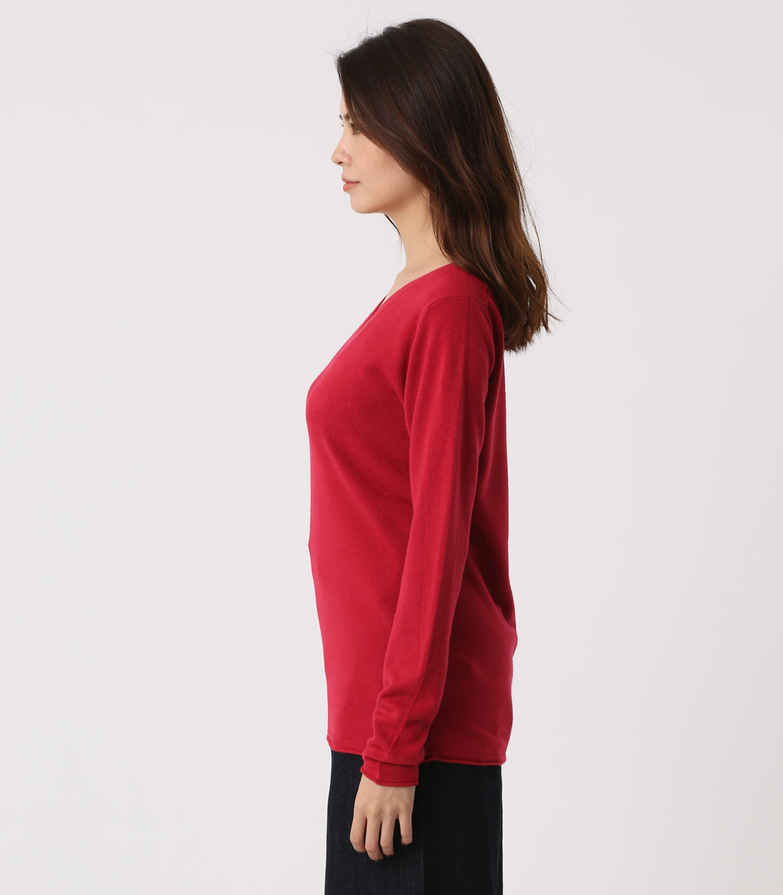 NUDIE V/N KNIT TOPS/ヌーディーVネックニットトップス｜AZUL BY MOUSSY（アズールバイマウジー）公式通販サイト