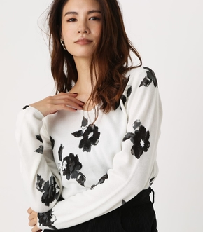 Nudie Flower Knit Tops ヌーディーフラワーニットトップス Azul By Moussy アズールバイマウジー 公式通販サイト