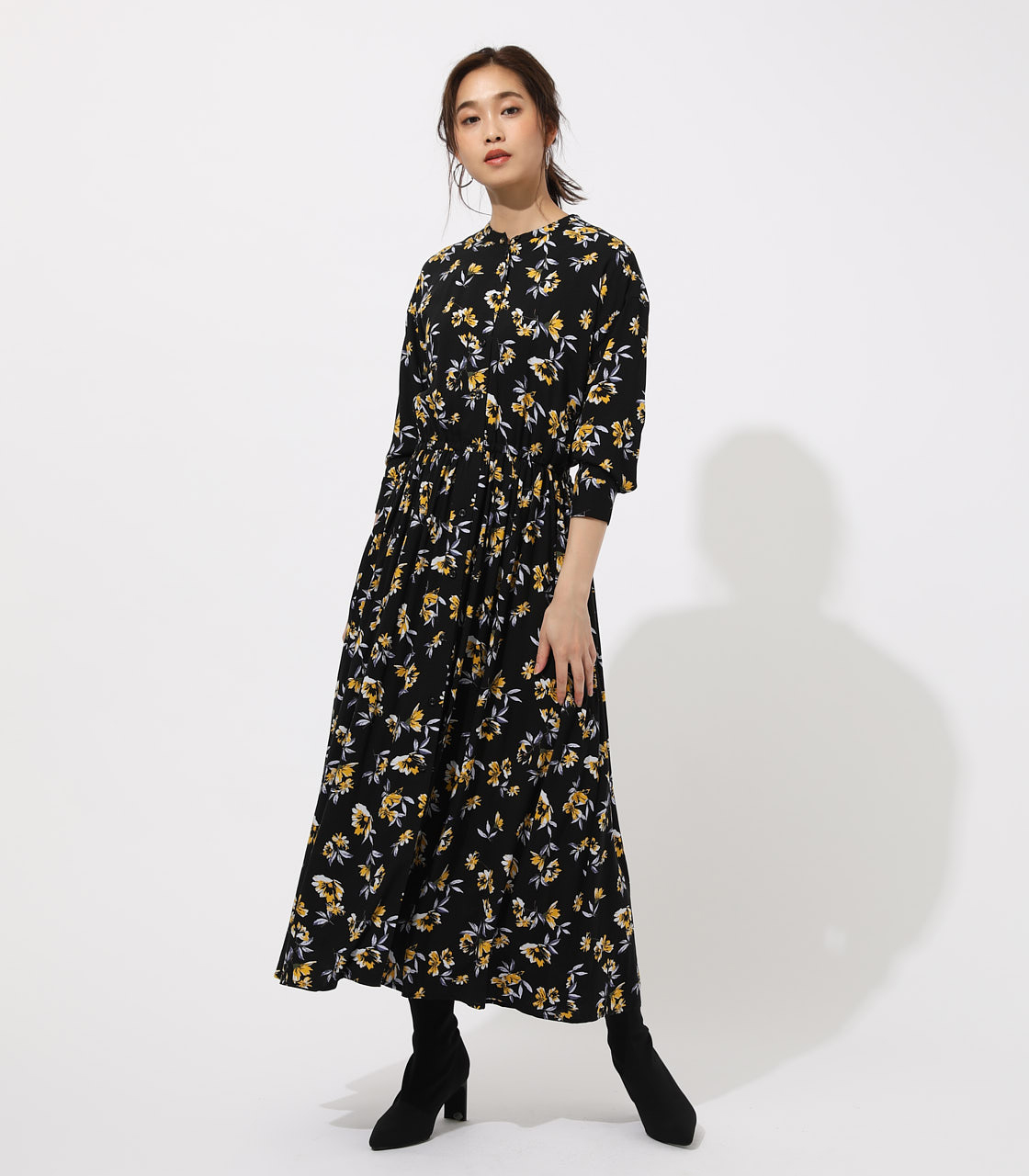 Flower Browsing Onepiece フラワーブラウジングワンピース Azul By Moussy アズールバイマウジー 公式通販サイト
