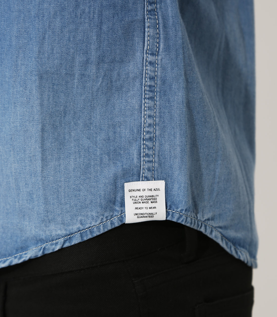 Basic Denim Shirt ベーシックデニムシャツ Azul By Moussy アズールバイマウジー 公式通販サイト