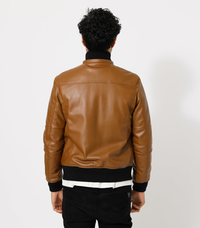 FAKE LEATHER THERMORE BLOUSON/フェイクレザーサーモアブルゾン 詳細画像