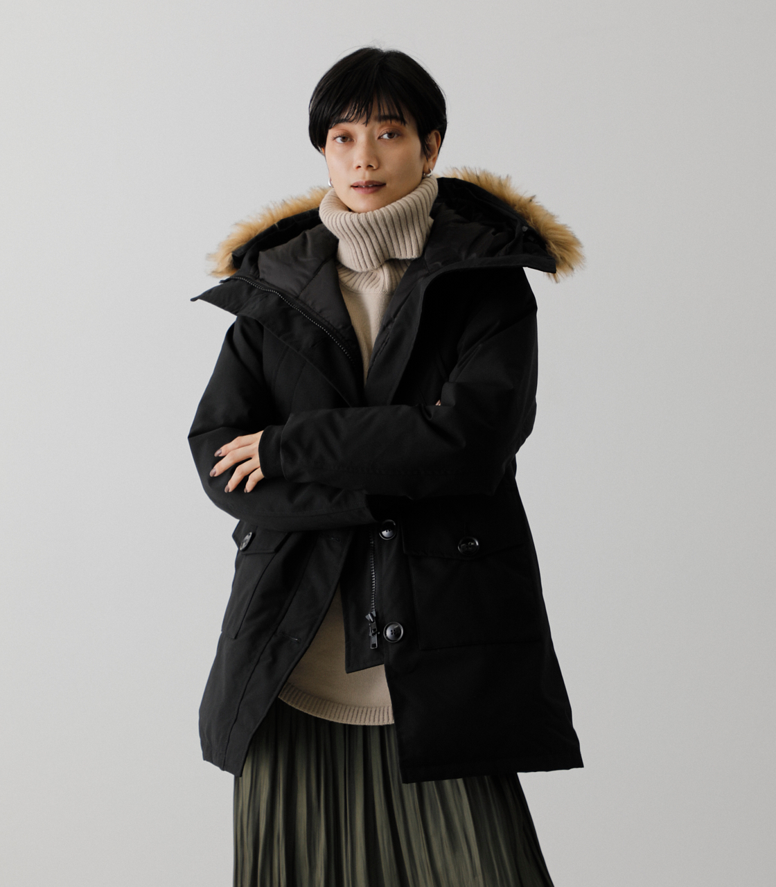 MOUNTAIN LONG DOWN COAT/マウンテンロングダウンコート｜AZUL BY MOUSSY（アズールバイマウジー）公式通販サイト