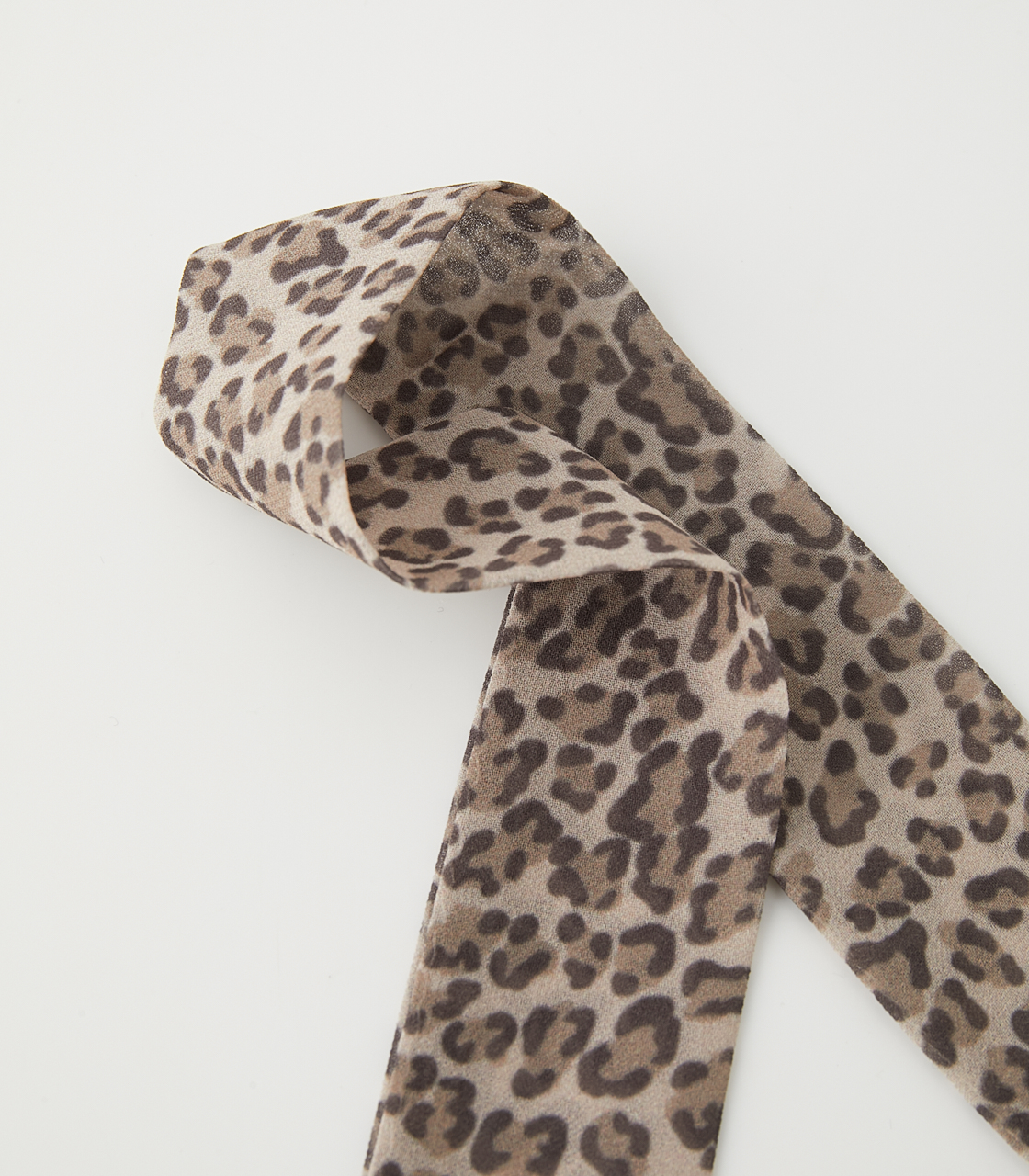 LEOPARD SCARF NECKLACE/レオパードスカーフネックレス 詳細画像 柄BEG 3