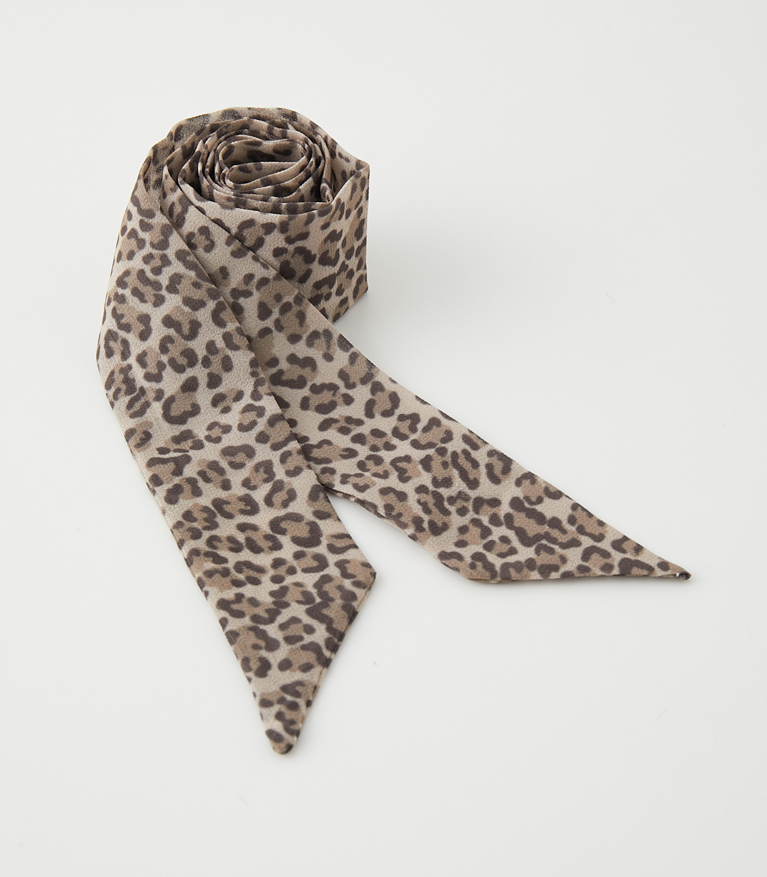 LEOPARD SCARF NECKLACE/レオパードスカーフネックレス 詳細画像 柄BEG 5