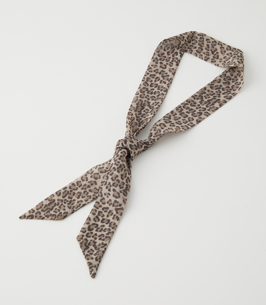 LEOPARD SCARF NECKLACE/レオパードスカーフネックレス 詳細画像 柄BEG 6
