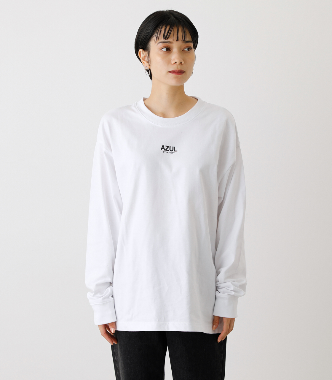 AZUL 長袖シャツ ロンT トップス Mサイズ レディース服 シンプル - ニット