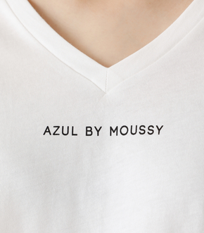 AZUL Logo VNECK LONG SLEEVE/AZULロゴVネックロングスリーブ 詳細画像