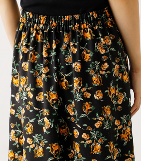 FLOWER PATTERN SIDE SLIT SKIRT/フラワーパターンサイドスリットスカート 詳細画像