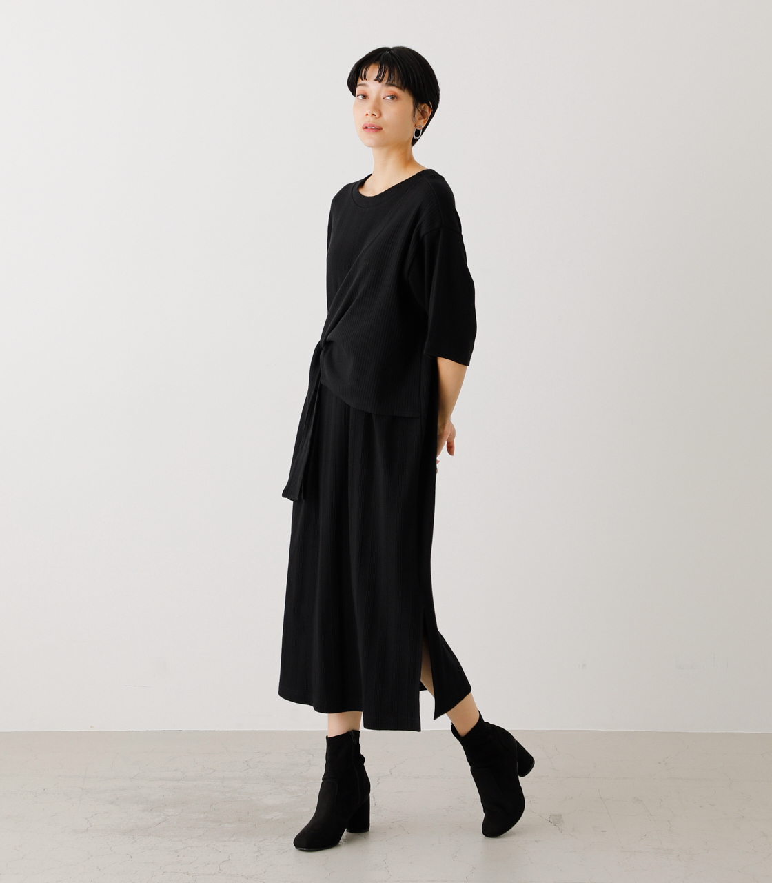 LAYERED ONEPIECE/レイヤードワンピース 詳細画像 BLK 3