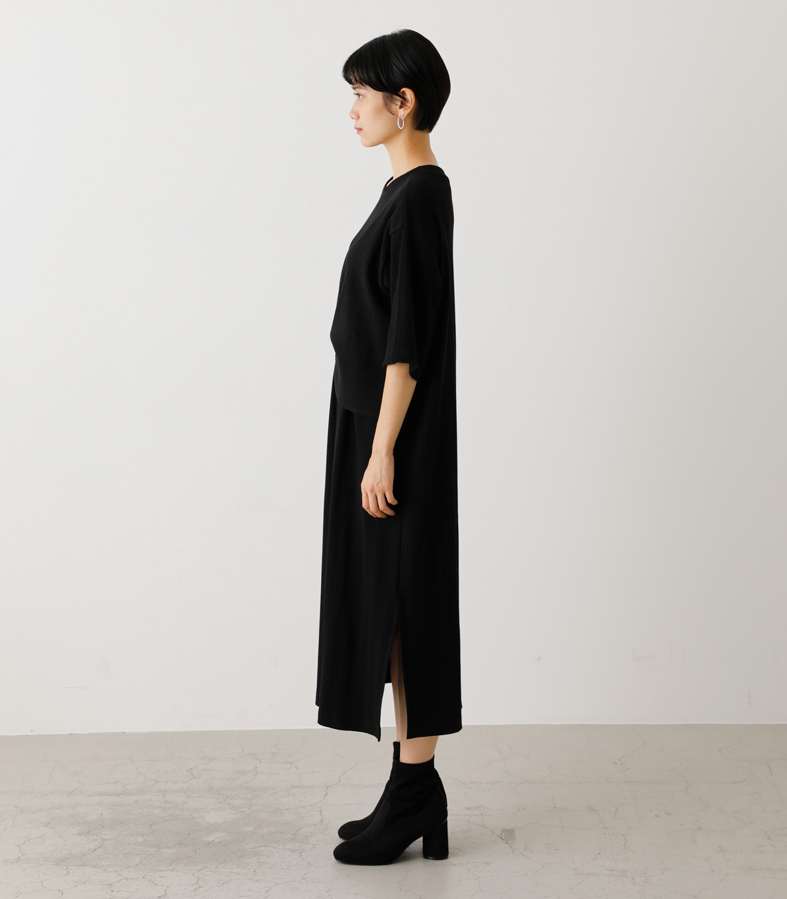 LAYERED ONEPIECE/レイヤードワンピース 詳細画像 BLK 5
