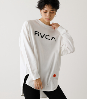 RVCA×AZUL FRONT LOGO TEE/RVCA×AZULフロントロゴTシャツ