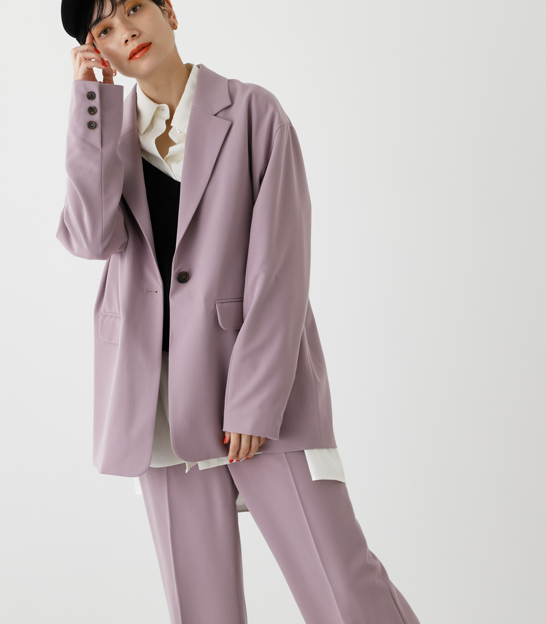 LOOSE TAILORED JACKET/ルーズテーラードジャケット｜AZUL BY MOUSSY（アズールバイマウジー）公式通販サイト