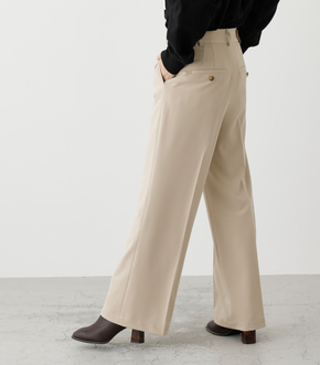 1月9日(火)8:59まで期間限定価格】CENTER PRESS PANTS/センタープレス