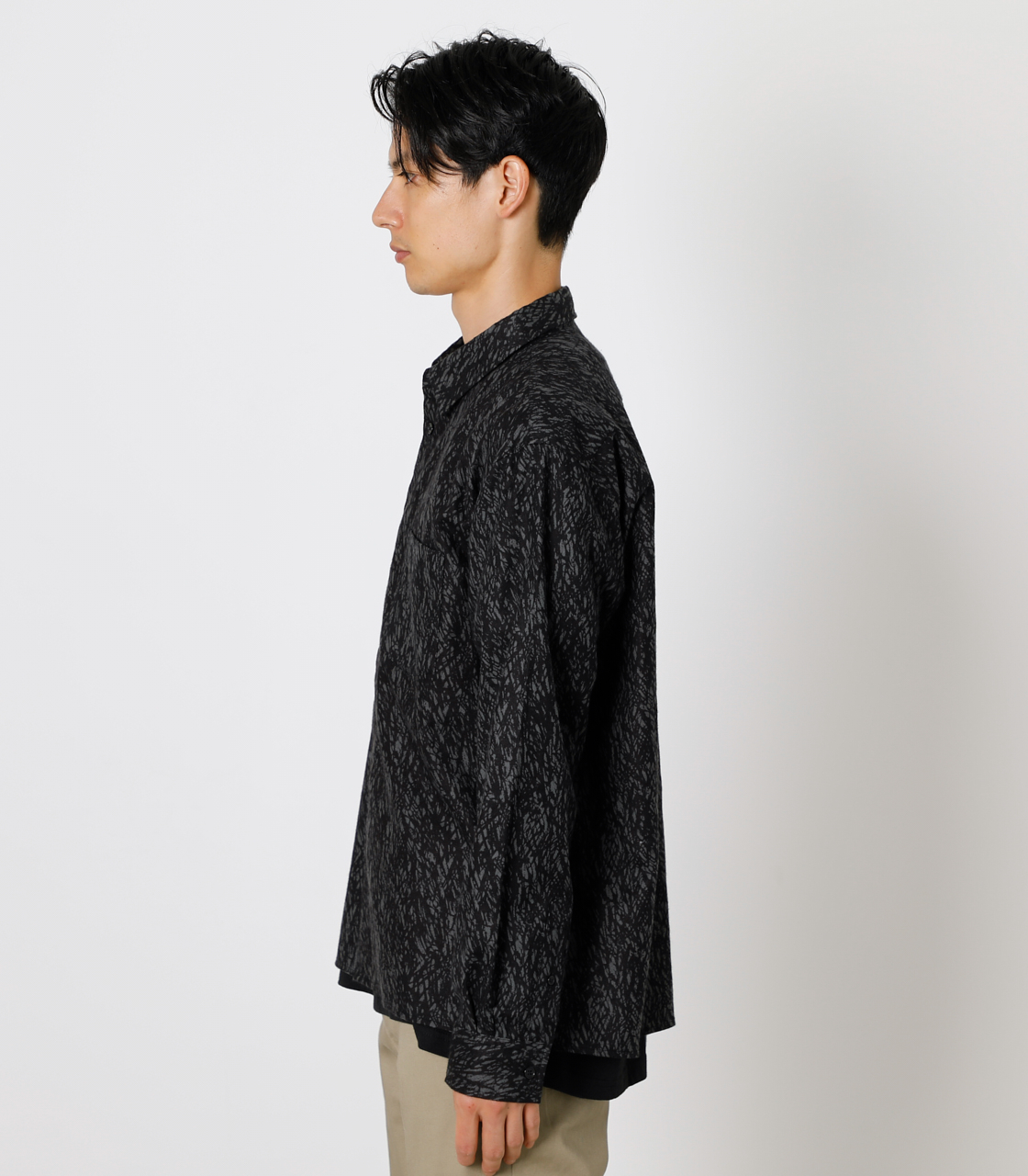 Abstract Pattern Shirt アブストラクトパターンシャツ Azul By Moussy アズールバイマウジー 公式通販サイト