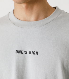 ONE'S HIGH LONG TEE/ワンズハイロングTシャツ 詳細画像