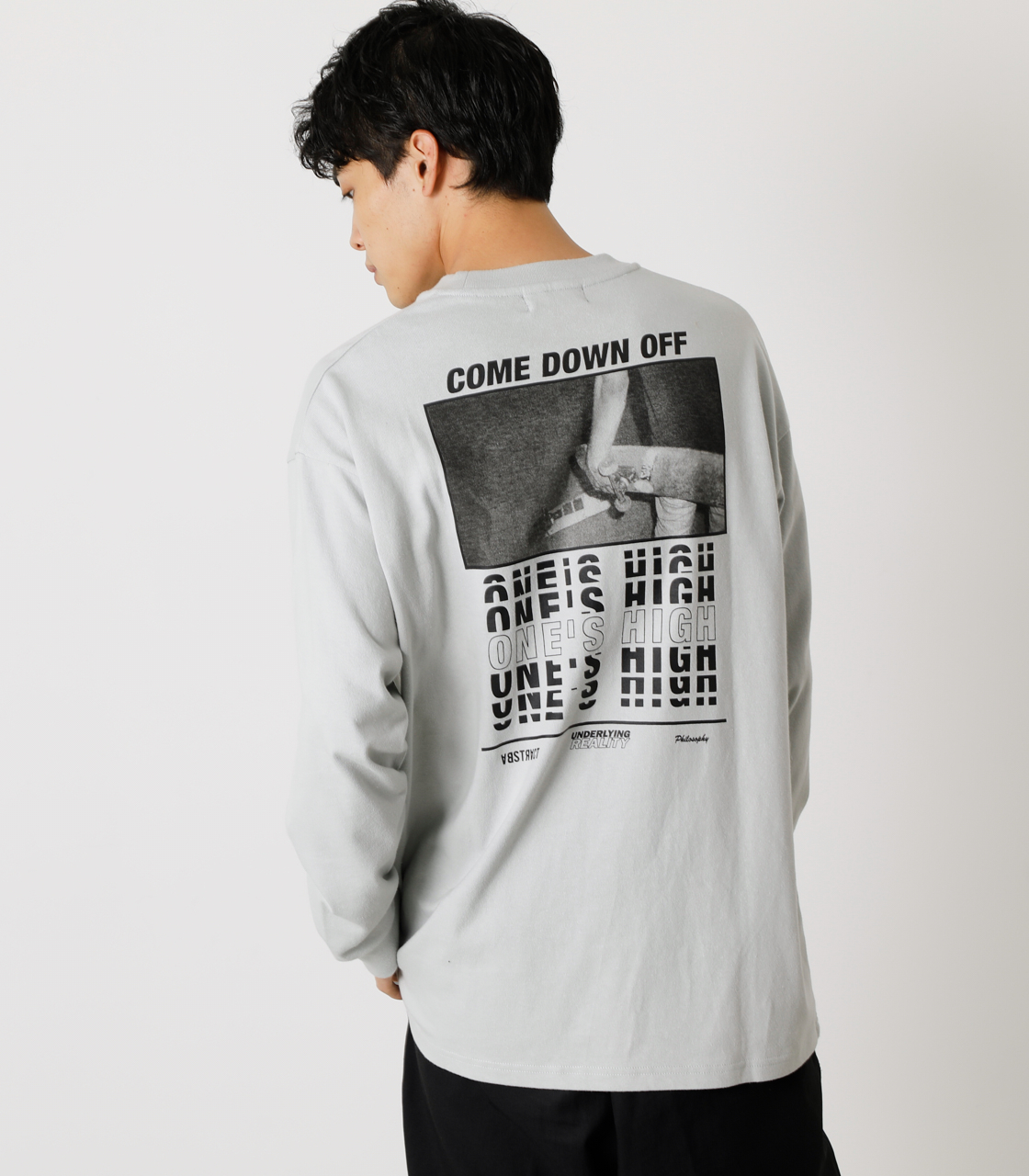 ONE'S HIGH LONG TEE/ワンズハイロングTシャツ