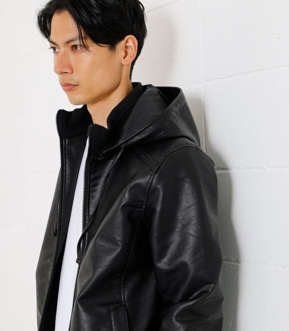 ANDREW ECO LEATHER BLOUSON/アンドリューエコレザーブルゾン｜AZUL BY MOUSSY（アズールバイマウジー）公式通販サイト