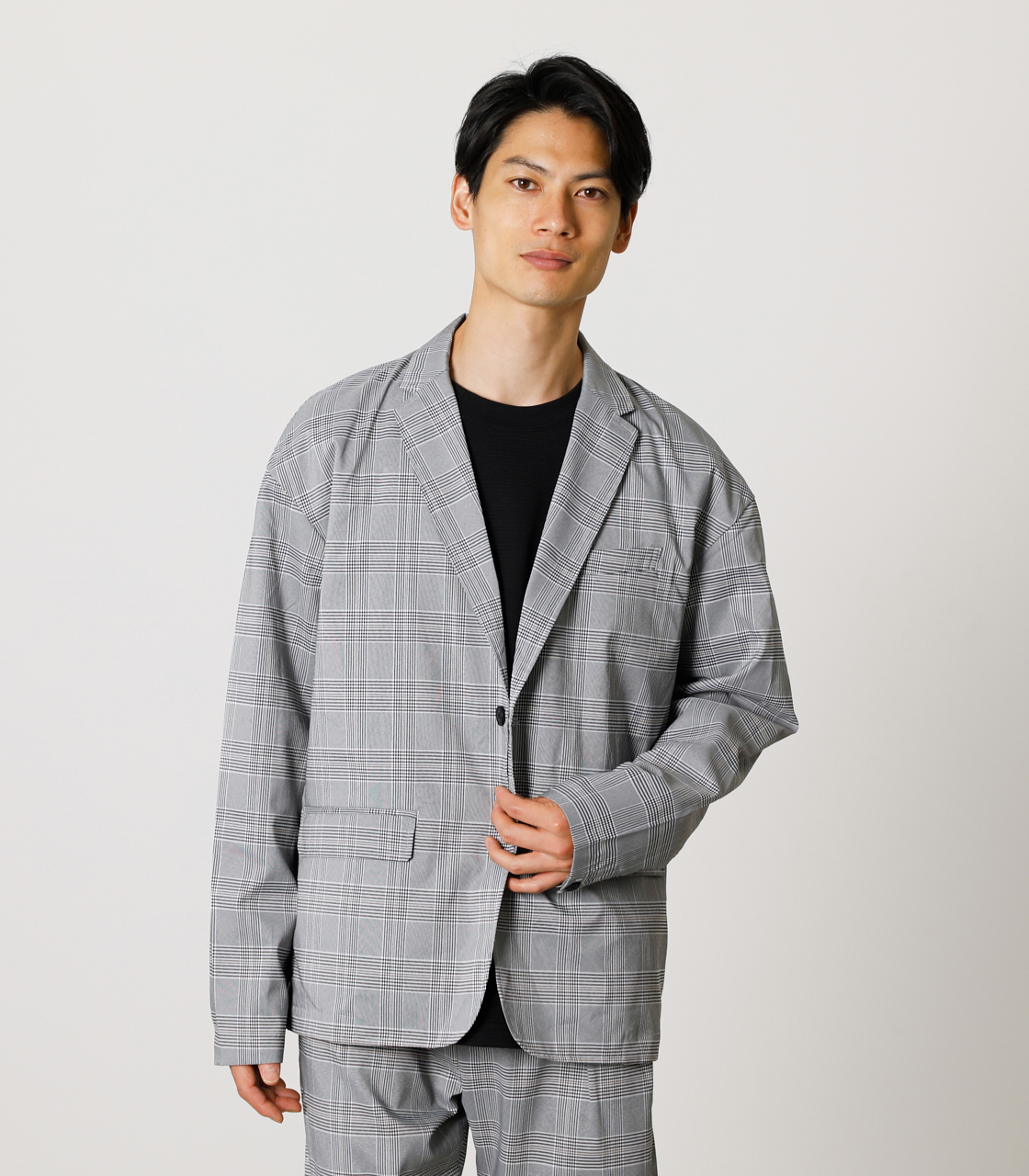TR RELAX JACKET/TRリラックスジャケット 詳細画像 柄GRY 1