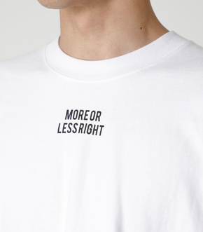 MORE OR LESS LIGHT BIG TEE/モアオアレスライトビッグTシャツ 詳細画像